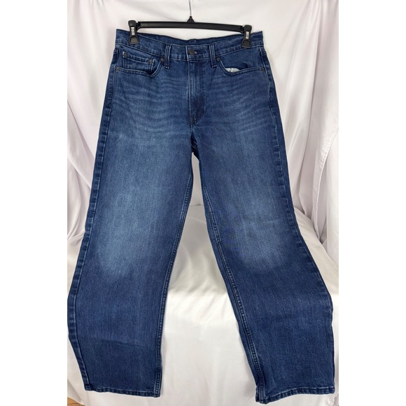 Levi's 512 Slim Taper‎ Jeans Dark Wash Denim Modern Fit W32 L30 - Picture 1 of 7